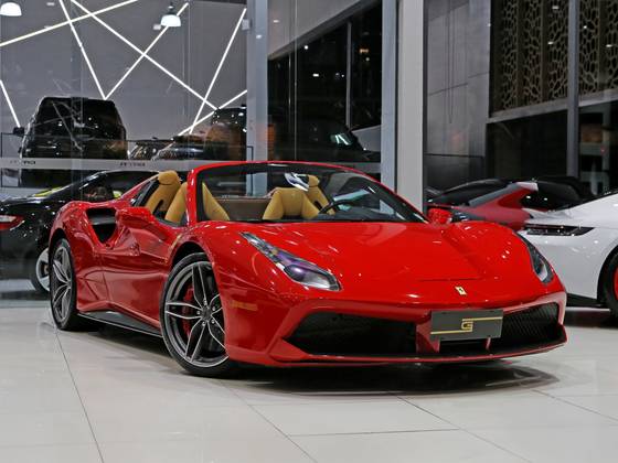 FERRARI 488 SPIDER 3.9 V8 TURBO GASOLINA F1-DCT